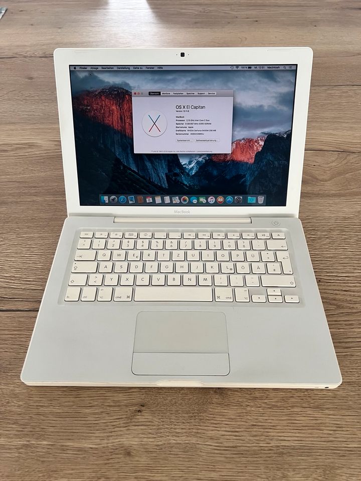 Apple Mac MacBook 13“ Unibody Mitte 2009 inkl Magic Maus in Ötigheim