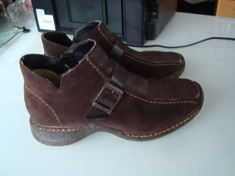 Rieker Halbschuh, Kurzstiefelette, Gr. 38 in Elz