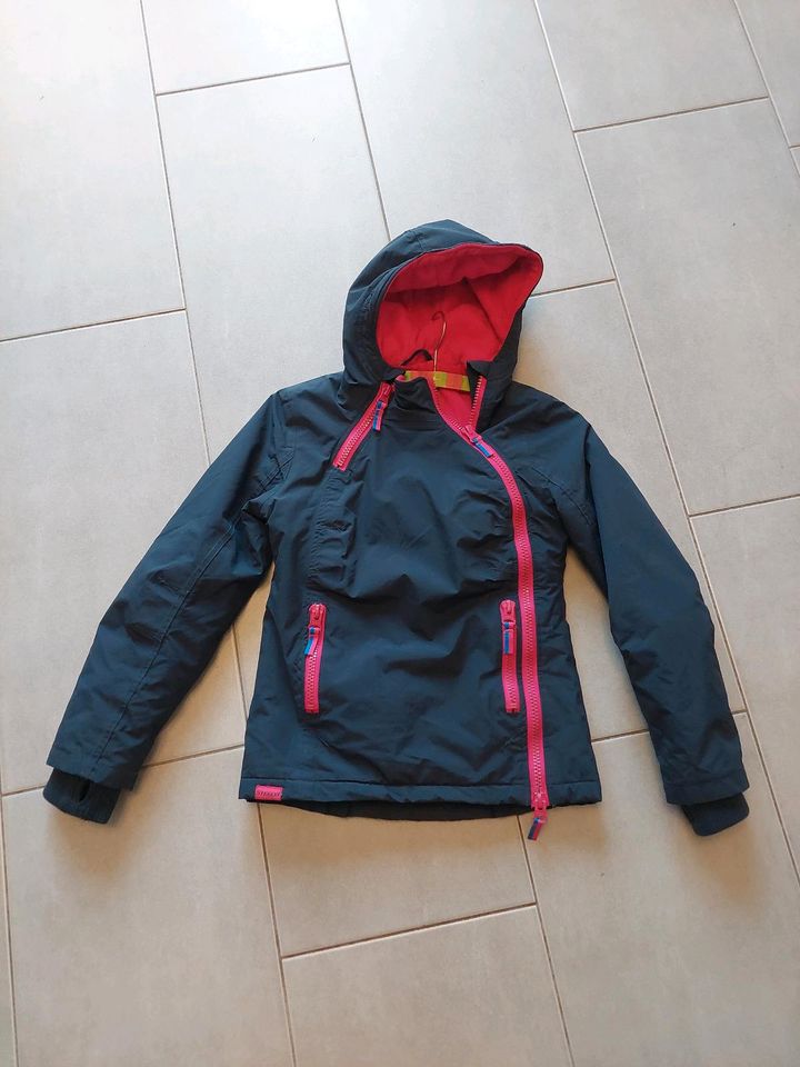 Steeds Kinder Jacke Reitjacke Gr. 152 schwarz pink Übergangsjacke in Rheurdt