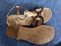 Sandalen Schuhe Damen beige schwarz Größe 36 Baden-Württemberg - Mögglingen Vorschau