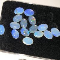 15x Echter Opal / Australien ( ges 6 Carat ) je 6,5 x 4,5 mm Nordrhein-Westfalen - Recklinghausen Vorschau