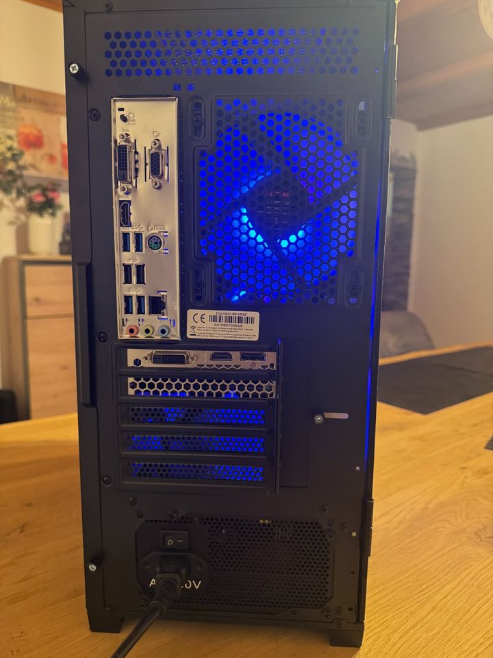 RGB Gaming PC, Ryzen 5, GTX 1660 super, 16GB RAM, 512 GB m.2 NVME in Fürsteneck