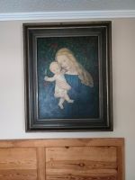 Ölgemälde Ölbild Maria Jesus Madonna mit Kind Ölgemälde Bild Bad Doberan - Landkreis - Bentwisch Vorschau