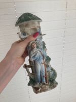 Vase Figur Mann mit Hut und Sense Turm Gold mit Nummer 3790 Nordrhein-Westfalen - Hückelhoven Vorschau