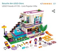 LEGO Friends Livi\'s Pop Star House, 41135 Rheinland-Pfalz - Kaiserslautern Vorschau