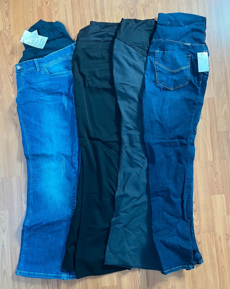 4 Umstandshosen, Gr.46, neu mit Etikett, Jeans, Anzugshosen in Wiesbaden
