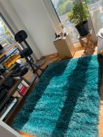 Teppich blaugrün 120x160 Polyester München - Hadern Vorschau