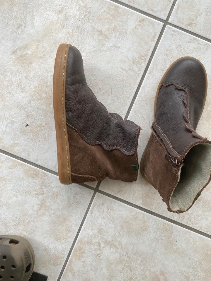 Stiefelletten Boots Leder braun Reißverschl El Natura  Lista in Bremen