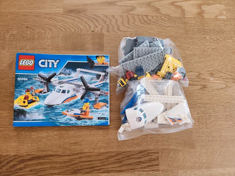 Lego City 60164 Rettungsflugzeug mit Anleitung in Kühbach