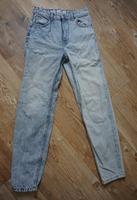 Tolle Mom Jeans von Bershka, zweifarbig Blau, Gr. XS Baden-Württemberg - Plankstadt Vorschau