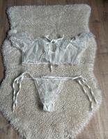 Neues weißes Mesh Dessous Unterwäsche Set Gr. S Baden-Württemberg - Breisach am Rhein   Vorschau