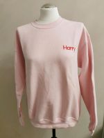 Harry Styles Merch Hoddie Sweatshirt rosa mit roter Schrift Gr.M Bayern - Ebermannstadt Vorschau