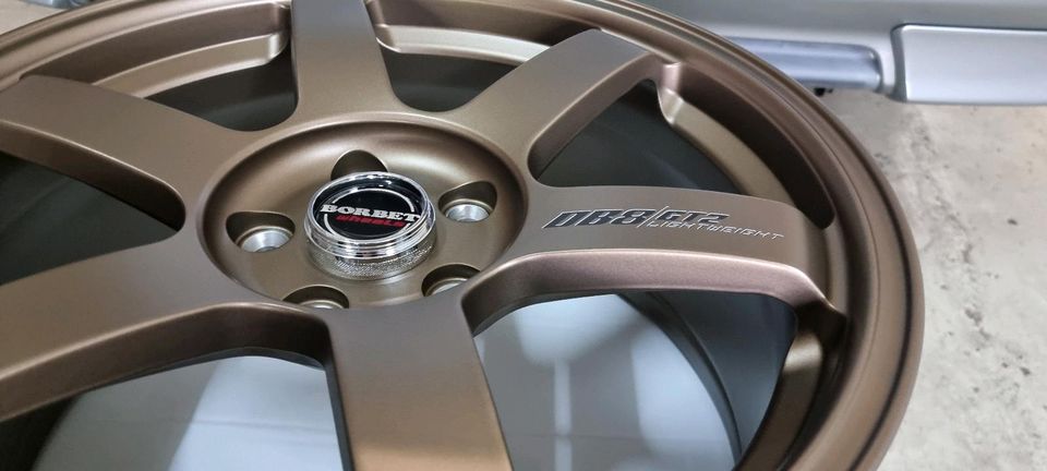 Borbet DB8GT2 18x8.5 bronze 5x114,3 JDM Skyline Silvia 200SX in Saerbeck