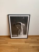 Bild mit Rahmen 50x70 schwarz-weiß Ballerina/Tänzerin Leipzig - Lindenau Vorschau