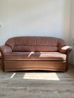 Braune Couch mit ausziehbarer Schlaffunktion Leipzig - Gohlis-Mitte Vorschau