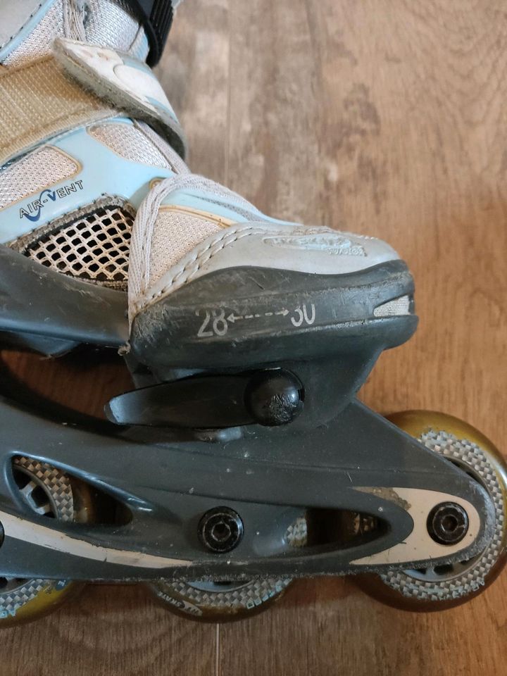 Inline Skates Kinder Gr. 28 bis 30 erweiterbare Inliner in Winnert