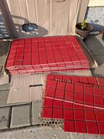 Bordürenfliesen,700 Stück, rot, 4,5 x 4,5 cm, VILLEROY & BOCH Brandenburg - Templin Vorschau