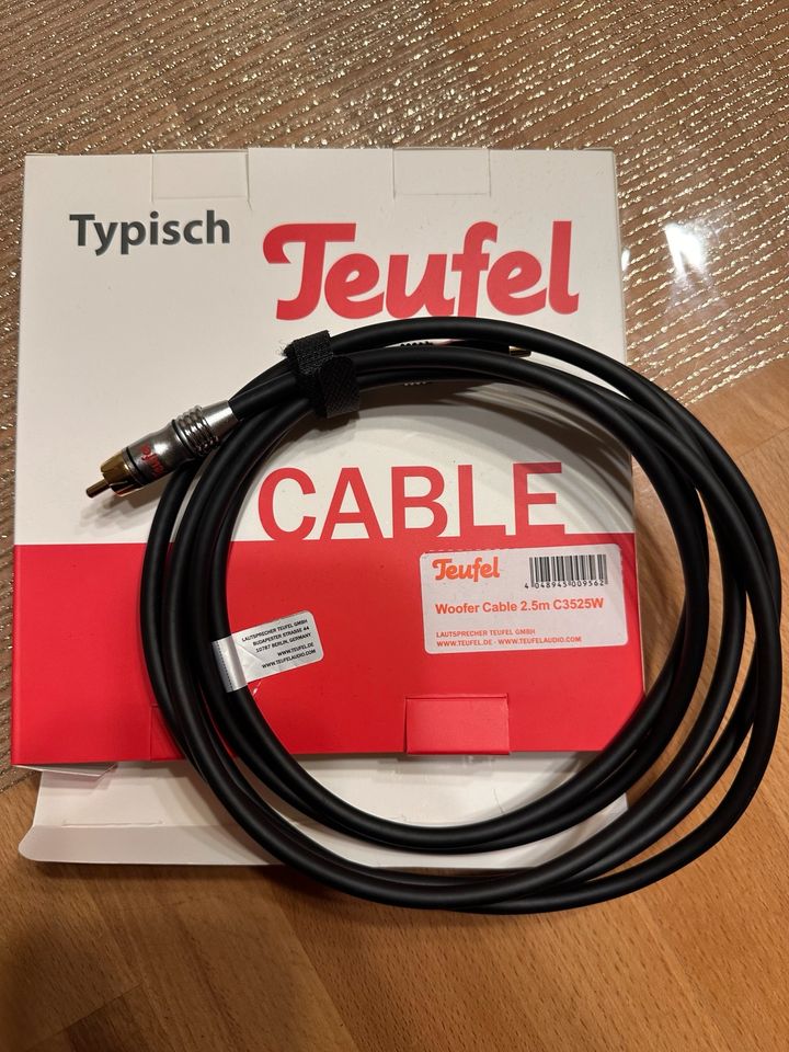 Teufel Consono 35Mk3 „5.1 Set“ inkl. Kabel in Wölfersheim