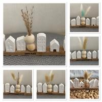 Handmade Mini Haus leisten aus Raysin mit Trockenblumen Nordrhein-Westfalen - Goch Vorschau