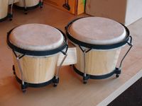 Bongo Set 6"+7", stimmbar, naturfell, Fassbauweise, sehr schön B- Bayern - Fürth Vorschau