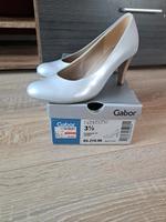 Gabor Pumps High Heels  Silber grau  36,5 Rheinland-Pfalz - Dienstweiler Vorschau