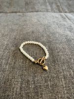 Perlenarmband Herzarmband Perlenkette mit Herz Gold Schmuck Perle Nordrhein-Westfalen - Sankt Augustin Vorschau