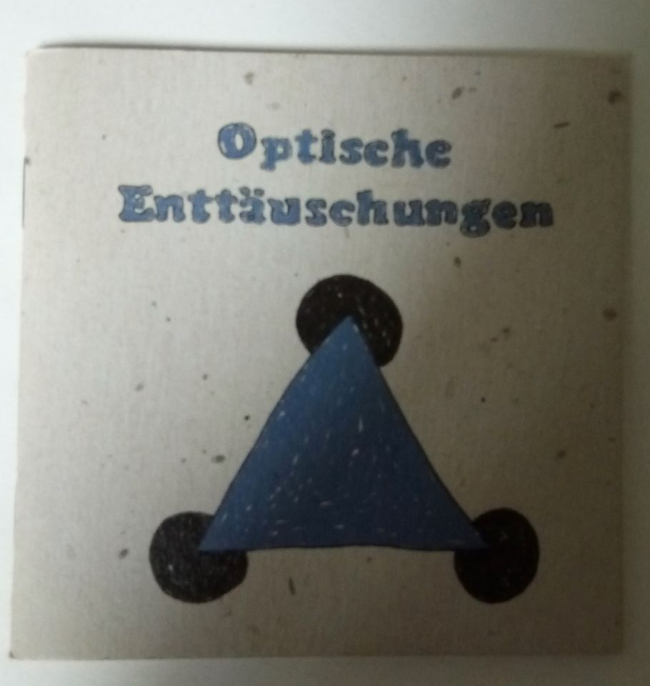 Optische Enttäuschungen, Büchlein, Spaß in Leipzig