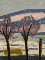 Emil VAN HAUTH (1899-1974) ÖLGEMÄLDE AUF PAPIER LANDSCHAFT MIT BÄUMEN - Versand kostenlos - Wir sind für Sie da lokal in 86830 Schwabmünchen oder online ARTHOME24 Bayern - Schwabmünchen Vorschau