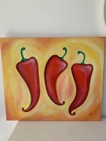 Acryl Bild Paprika von der Künstlerin Gabriela Labudda Rheinland-Pfalz - Ockfen Vorschau