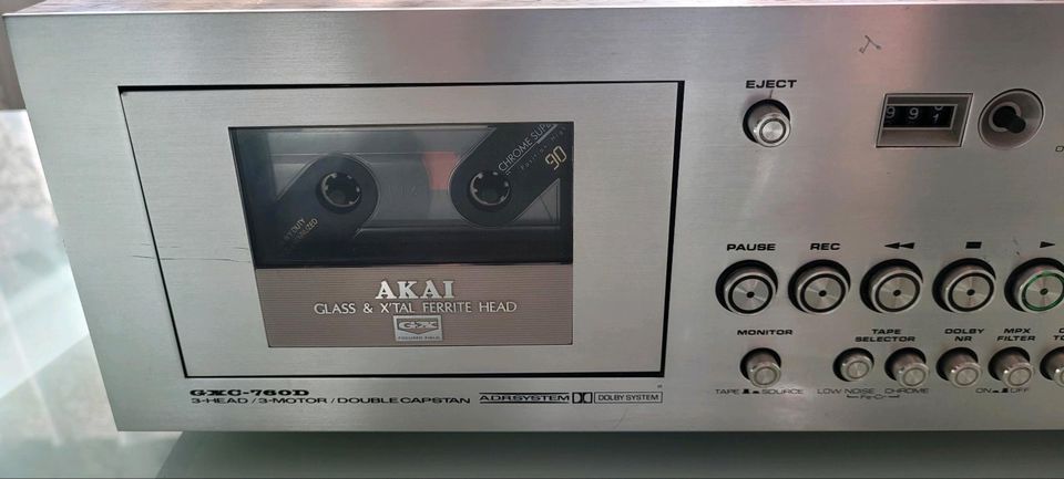 Akai tapedeck Elektronik GXC 7600D in Bad Rappenau