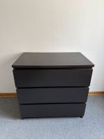 Malm Kommode mit 3 Schubladen, schwarzbraun, 80x78 cm Nordrhein-Westfalen - Wachtendonk Vorschau