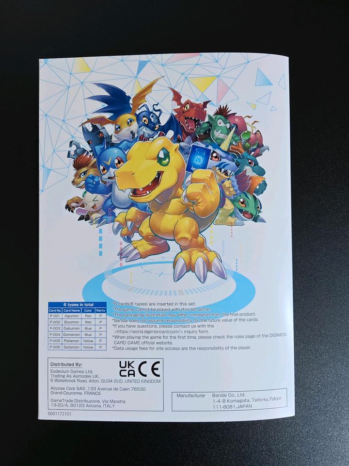 Digimon Card Game Promotion Pack Ver0.0 in Lübeck