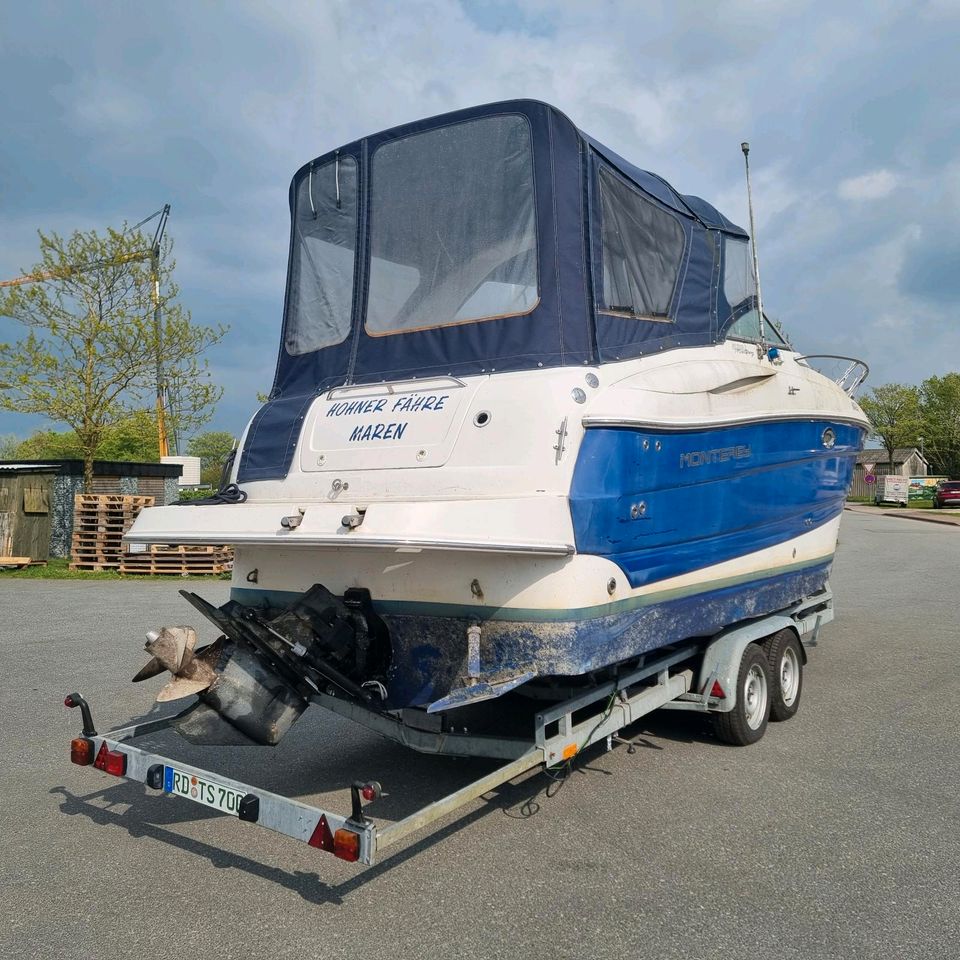 Monterey 265 SC Sport Cruiser Motorboot 6,2l Mercruiser Radar in Nübbel