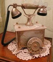 Antikes Telefon mit Drehscheibe Bielefeld - Joellenbeck Vorschau