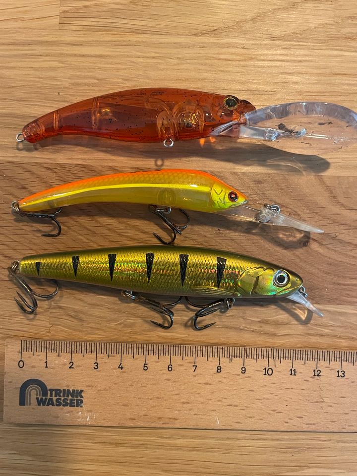 Diverse Hardbaits, Wobbler, Angelköder, Blinker, Berkley, Rapala in Neumünster