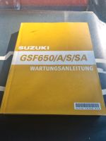 Suzuki GSF 650/A/S/SA WERKSTATT HANDBUCH Thüringen - Suhl Vorschau