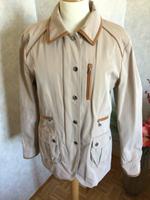 Bogner Jacke Übergangsjacke Lederbesatz beige Gr.40  neuwertig Hessen - Kassel Vorschau