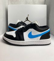 ✅Nike Jordan 1 Low Black University Blue Hellblau/Weiß 37,5 / 6,5 Sachsen - Treuen Vorschau