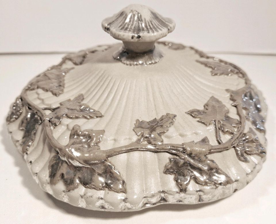 Villeroy & Boch antike Butterdose, ca. 1870, rar in München