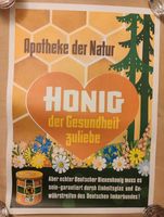 50er Jahre Werbung Plakat Poster Honig DIB Propaganda Bayern - Hohenberg a.d. Eger Vorschau