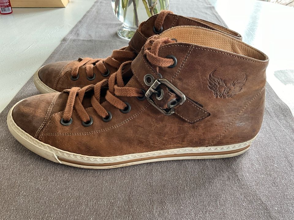 ❤️ Paul Green Schuhe aus Leder, braun Gr. 7, 40  1/2 ❤️ in Dautphetal