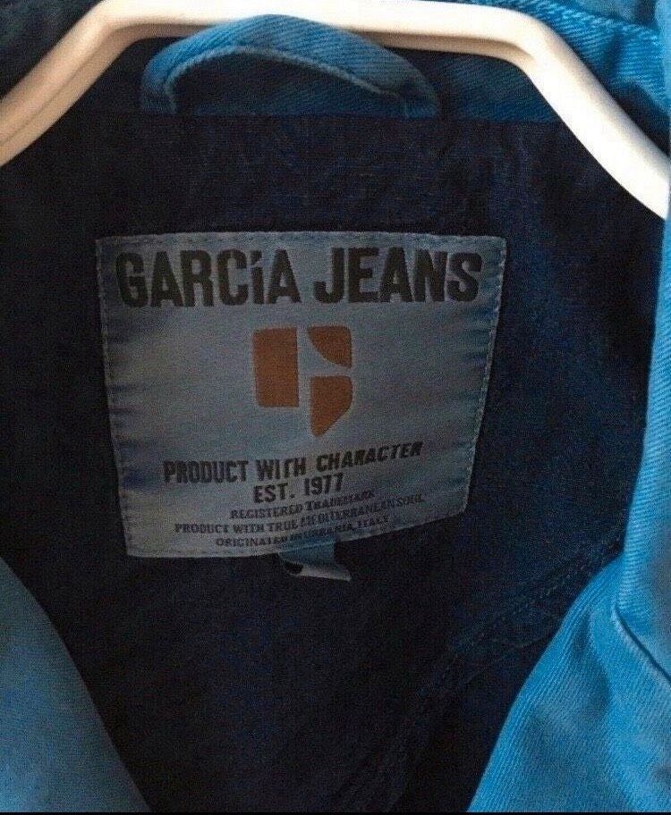 Jacket Garcia Twill Größe 164-170 blau in Laupheim