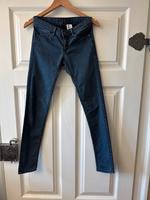 H&M Jeans blau Skinny Low leicht dünn Damen 27/32 Hessen - Ober-Ramstadt Vorschau