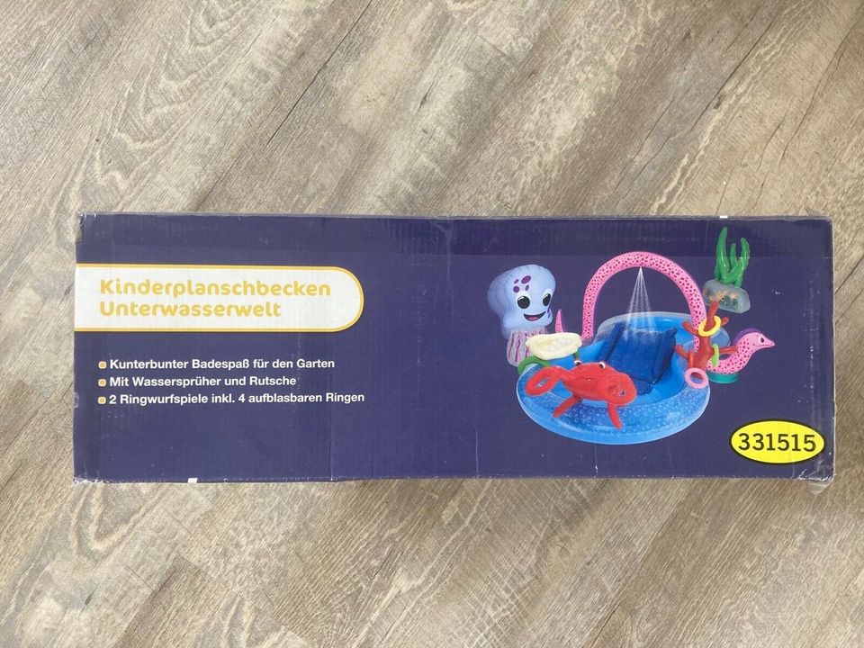 NEU & OVP: Playtive Kinder Planschbecken Pool mit Rutsche, ab 2 in Handewitt