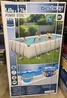 Beatway Power Pool mit Stahlrahmen Komplett-Set, Sandfilteranlage Berlin - Lichterfelde Vorschau