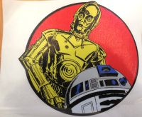 Wand TATTOO Star Wars C-3PO & R2D2 unbenutzt & NEU Vintage Retro Bayern - Deggendorf Vorschau