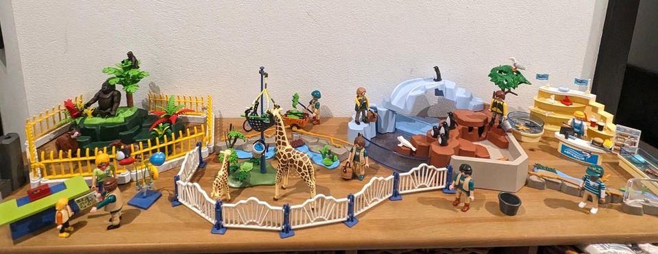 Playmobil Zoo Konvolut Paket Set 4013 9061 5273 3252 in Himmelkron