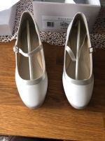 Brautschuhe Hochzeit Ivory Satin Größe 37 ungetragen Nordrhein-Westfalen - Straelen Vorschau