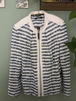 Walbusch Jacke blau-weiß gestreift (Sweatstoff) - Größe 44 Düsseldorf - Pempelfort Vorschau