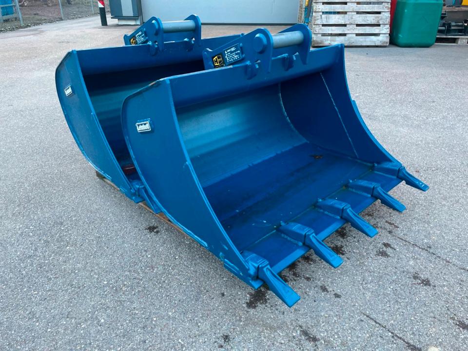 Lehnhoff HARDOX Tieflöffel MTL6 100 cm MS03 5 - 7 to. Minibagger in Bibertal
